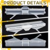 Qualirey 100 Pcs Plastic Hive Beetle Traps Small Beehive Beekeeping
