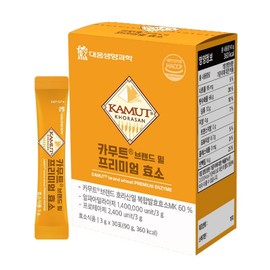 Daewoong Life Science Kamut Brand Wheat Premium Enzyme, 90g, 1 piece / 대웅생명과학 카무트 브랜드 밀 프리미엄 효소, 90g, 1개