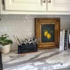 DAILY RITMO® Black Countertop Silverware Holder