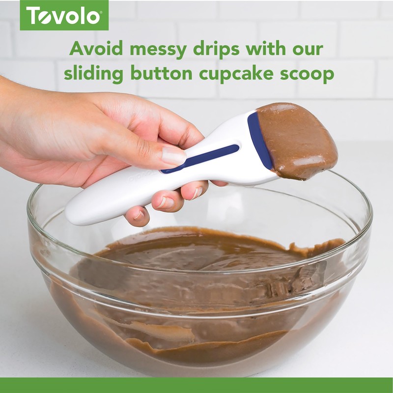 Tovolo Cupcake Scoop Batter Dispenser - Easy to Use Baking