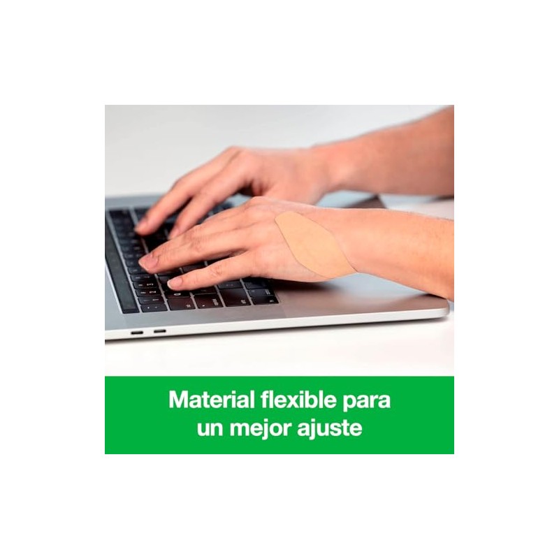 3M Nexcare Venditas Confortables Codo y Rodilla Protección 360°, Color