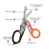 Paramedic Scissors with Compatible Holster 6 In 1 Multi-function Foldable
