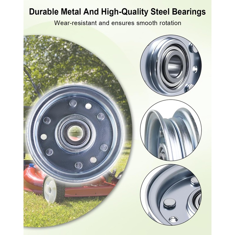2Pcs Idler Pulley Fit for King Kutter 164090 RFM Series