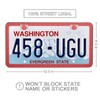 SHARE&CARE Bling License Plate Frame, Crystal License Plate Cover, Car