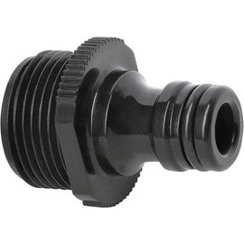 Fiskars sprinkler adapter, For all sprinklers, Universal size, 15 g, Black, 1027089