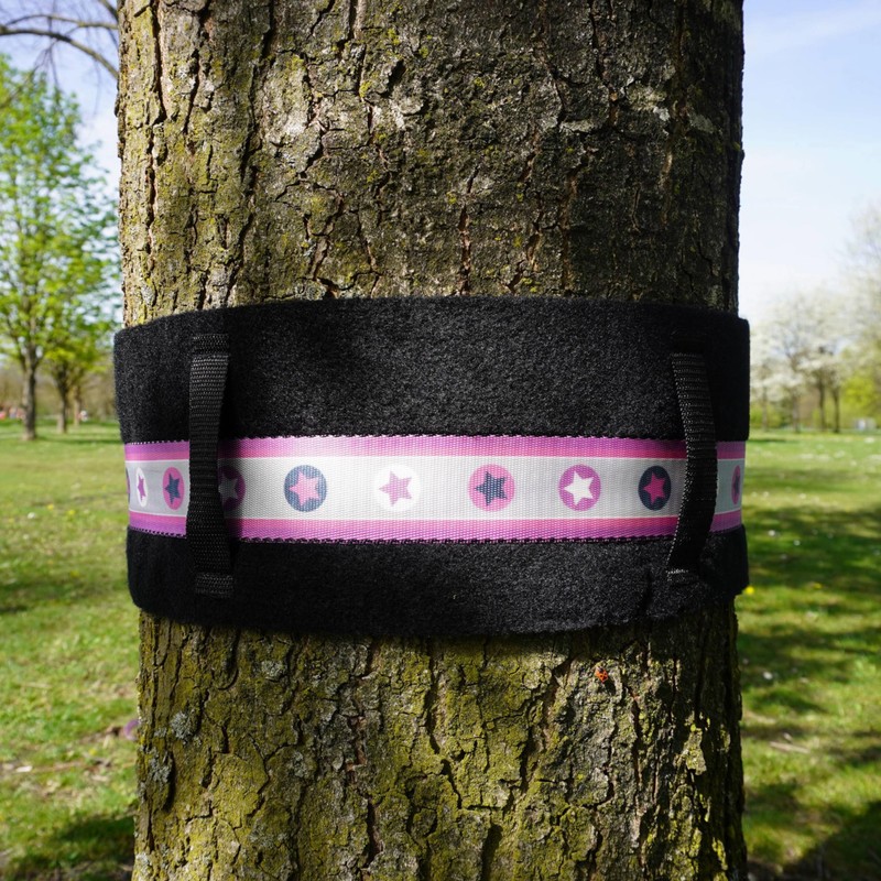 Slackline Tree Protector with Velcro Fastening and 4 Straps for