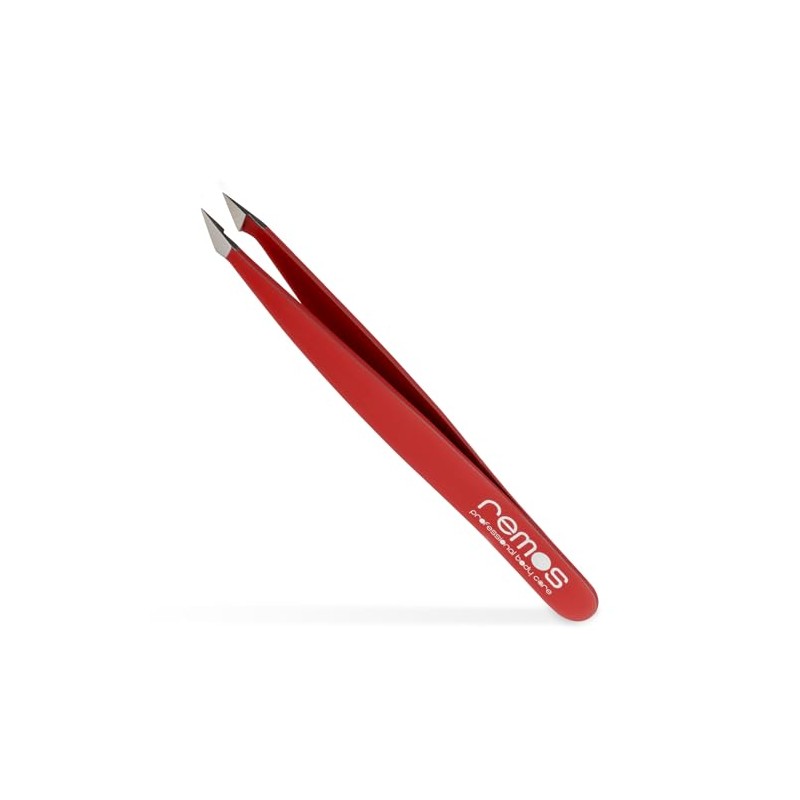 REMOS Combination Tweezers Stainless Steel 9.5cm - for splinters &