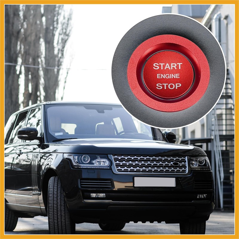 Partuto Engine Start Stop Button Cover Kit One Click Push