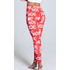 Yandy Merry Ho Round Pant Set, Red Christmas Pajama Set
