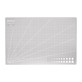 sourcing map A3 Self-Healing Cutting Mat 18"x12" Double-Sided Craft Cutting Board for DIY Art Work Sewing Cutting, Grey
