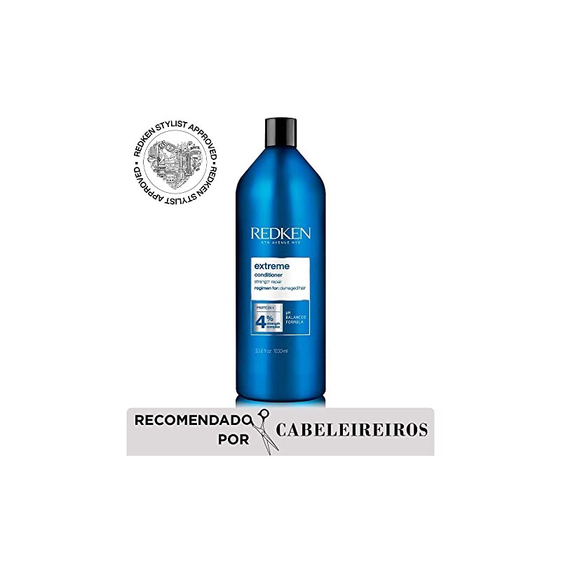 Redken Conditioner for brittle and damaged hair, anti-hair breakage, with