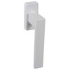Gedotec Aluminium Window Handle White Window Olive on Oval Rosette