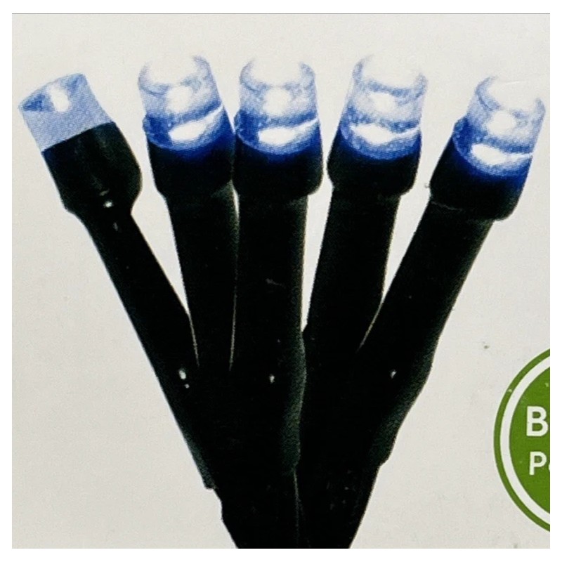 Holiday Time Christmas 20 Blue Micro LED Lights Battery Powered