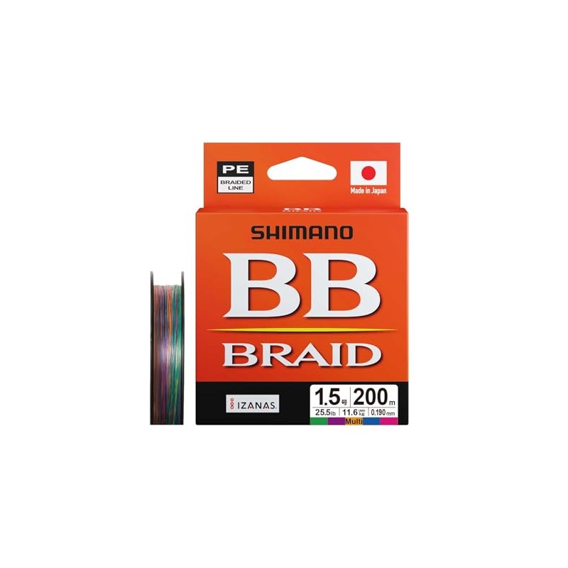 Shimano LD-M64Y PE Line BB Braid 68.4 ft (200 m),
