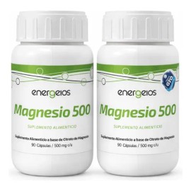 Vitaminas Citrato De Magnesio 90 Caps Pomo 45g Son 2 Botes                                                                                            