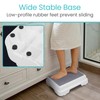 Vive Bath Shower Step Stool (4.5") - Slip Resistant, Stackable,