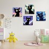 MOGTAA 4 Pack Cat Paint by Number for Adults Beginners