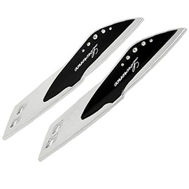 AUTUT 2 Pcs Auto Car Windshield Wiper Spoiler Presser Wing Blade Aid