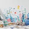Condessacity Wall Sticker, Seaweed, Bubble, Sea Fish, Sea Horse, Corner