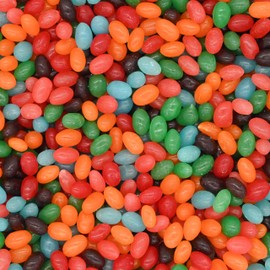 Jolly Ranchers Jelly Beans – 2 lb Bulk Bag | Assorted Flavors: Strawberry Orange, Blue Raspberry, Watermelon, Grape, & Apple | Perfect for Candy Lovers, Parties, Easter & Gifting