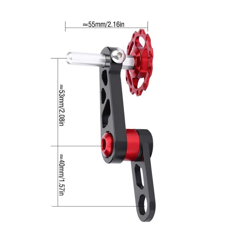 Chain Stabilizer Folding Rear Derailleur Chains Single Speed Adjuster Accessory-Single