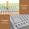 Slotted Quilting Ruler 17-3/4in x 22in - Ruler for Quilting