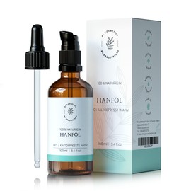 Organic skin oil, 100 ml, cold pressed, 100 % natural, for face and body care, massage oil, against wrinkles, dry skin and anti-ageing.