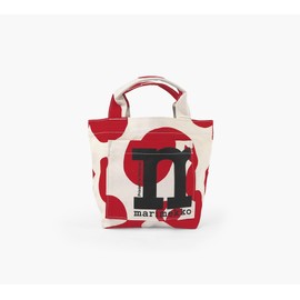 Marimekko PULLOPOSTI Monoform Bags Mono Mini Tote, PULLOPOSTI RED, Free size