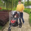 Nuby Jogging Stroller Weather Shield, Universal Fit to Most Single