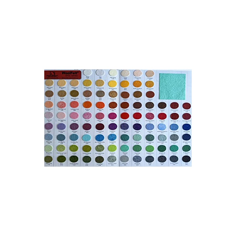 Suntan Pale Tan - Wool Felt Oversized Sheet - 35%