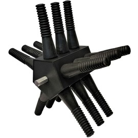 Rite Farm Products L15 RITE FARM DRILL CHICKEN PLUCKER PICKER 15 FINGERS DUCK GOOSE TURKEY RUBBER