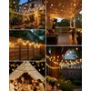 litogo Outdoor Solar Fairy Lights, 10 m G40 Bulbs, Solar