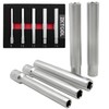 ZKTOOL 5PCS 3/8" Deep Drive Socket Set, Hexagon Socket, 8MM