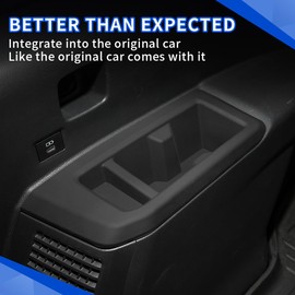 MCRACING Third Row Door Armrest Drink Water Cup Holder, 2PCS Rear Cup Holder Inserts,Cup Holder Drink Organizer for Prado Land Cruiser Accessory LC250 J250