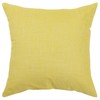 Betadistor Square Cotton Yellow Cushion Covers: Decorative 2 Set Throw