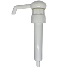 IBEX MART 38MM Pump Dispensers to Suit 5 Liter Containers Dispenser Suitable for Handwasher, Ketchup Bottles15ML Dose - White