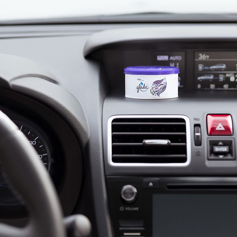 Glade Gel Car, Aromatizante Para Auto con TrueScent Technology, Elimina