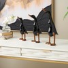 Deco 79 Wood Duck Decorative Sculpture Home Decor Statues with