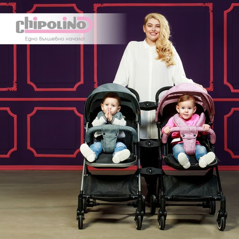 Chipolino Clarice Pushchair Connector for Pushchairs Connecting Two Pushchairs Colour:
