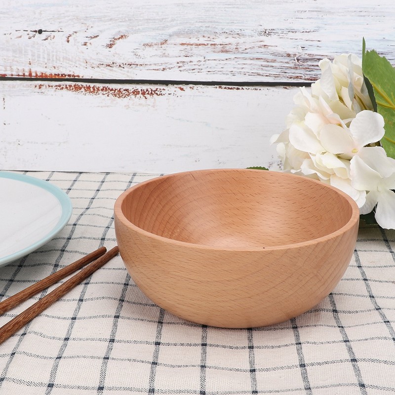 Round Rice Soup Salad Dining Bowl Utensils Food Container Tableware
