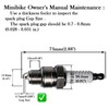 JMCHstore 2 Racing Spark Plug For Coleman CT100U CC100X Mini