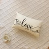 Ogiselestyle Valentine's Day Love You More Throw Pillow Cover, 12
