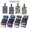 Hivia Pack of 4 Luggage Straps with Lock + 4