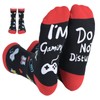 Funny Gamer Socks Stocking Stuffers for Adults Teens Boys, Novelty