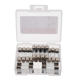 BOJACK 5x20mm 8A 8amp 250V 0.2x0.78 Inch F8AL250V Fast-Blow Glass Fuses(Pack of 20 Pcs)