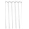 HONSHEN 12 Inch Barbecue Skewers, BBQ Skewers, Shish Kebab Kabob