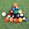 GOTOTOP 16PCS 32MM Mini Pool Ball Billiard Set,Resin Kids Pool