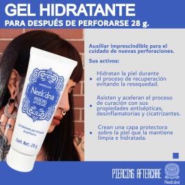 Kit Neek´dna Piercing Aftercare, 3 Piezas Natural