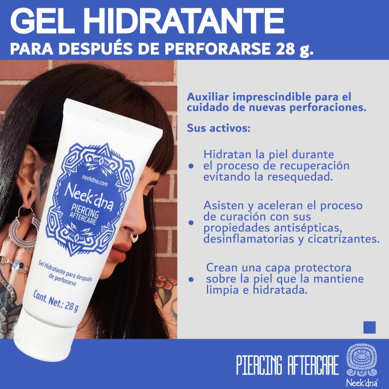 Kit Neek´dna Piercing Aftercare, 3 Piezas Natural