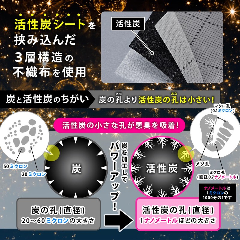 Astro 617-51 Activated Carbon Deodorizing Blanket Storage Case, Black, Breathable